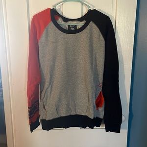 Fox racing sweater with pockets
